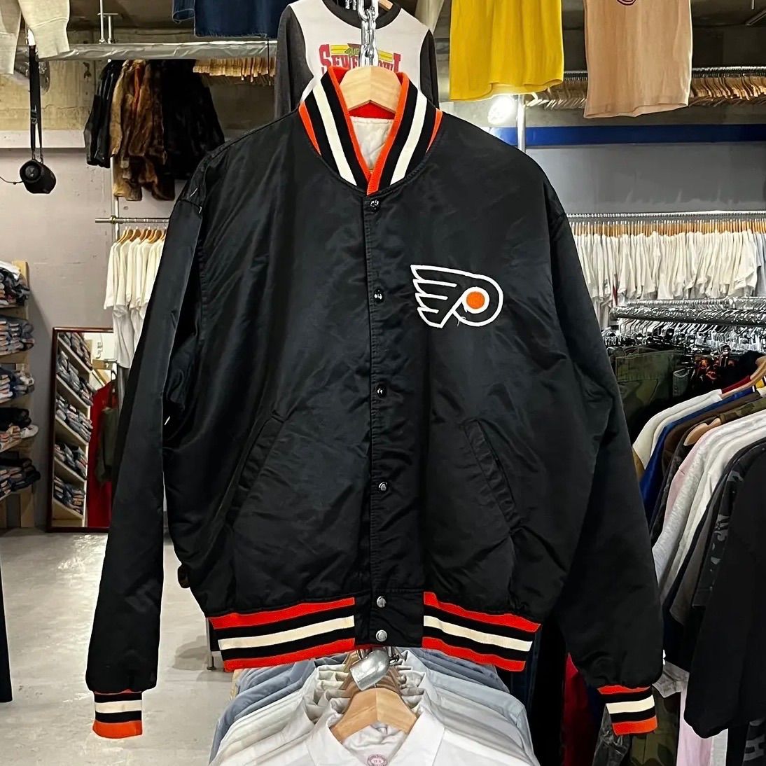 スターター　NHL スタジアムジャンパー 80s~90s Starter NHL Stadium Jacket スターター スタジャン - メルカリ