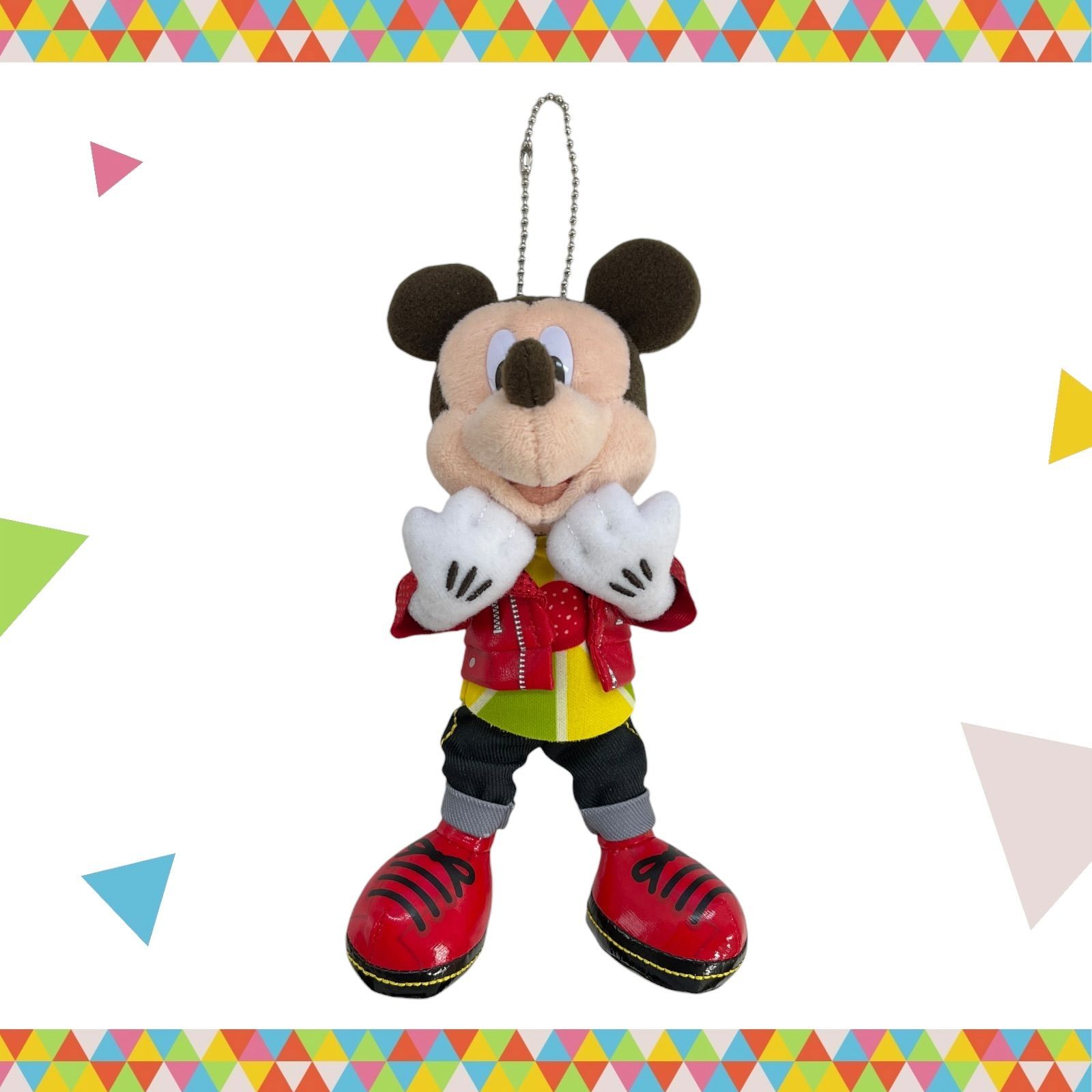 ディズニー パルパルーザ ぬいぐるみバッジ【ミッキー】ヴァネロペの