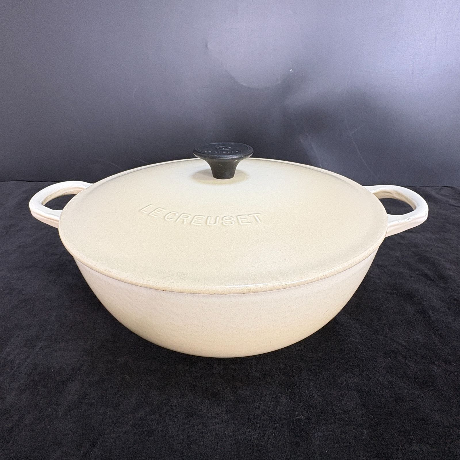 【新品】ルクルーゼ LE CREUSET マルミット 22cm イエロー 新品】ルクルーゼ LE CREUSET マルミット 22cm イエロー ルクルーゼ