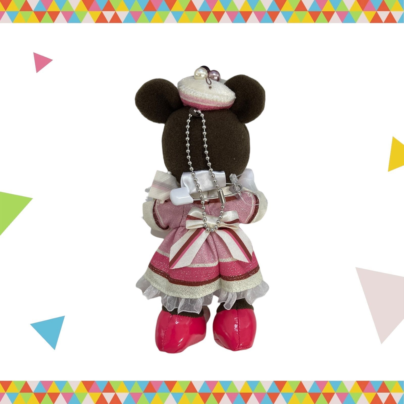 ディズニーパルパルーザ　ヴァネロペのスィーツポップワールド　ぬいぐるみバッチ4点 東京ディズニーランド「ディズニー・パルパルーザ “ヴァネロペの