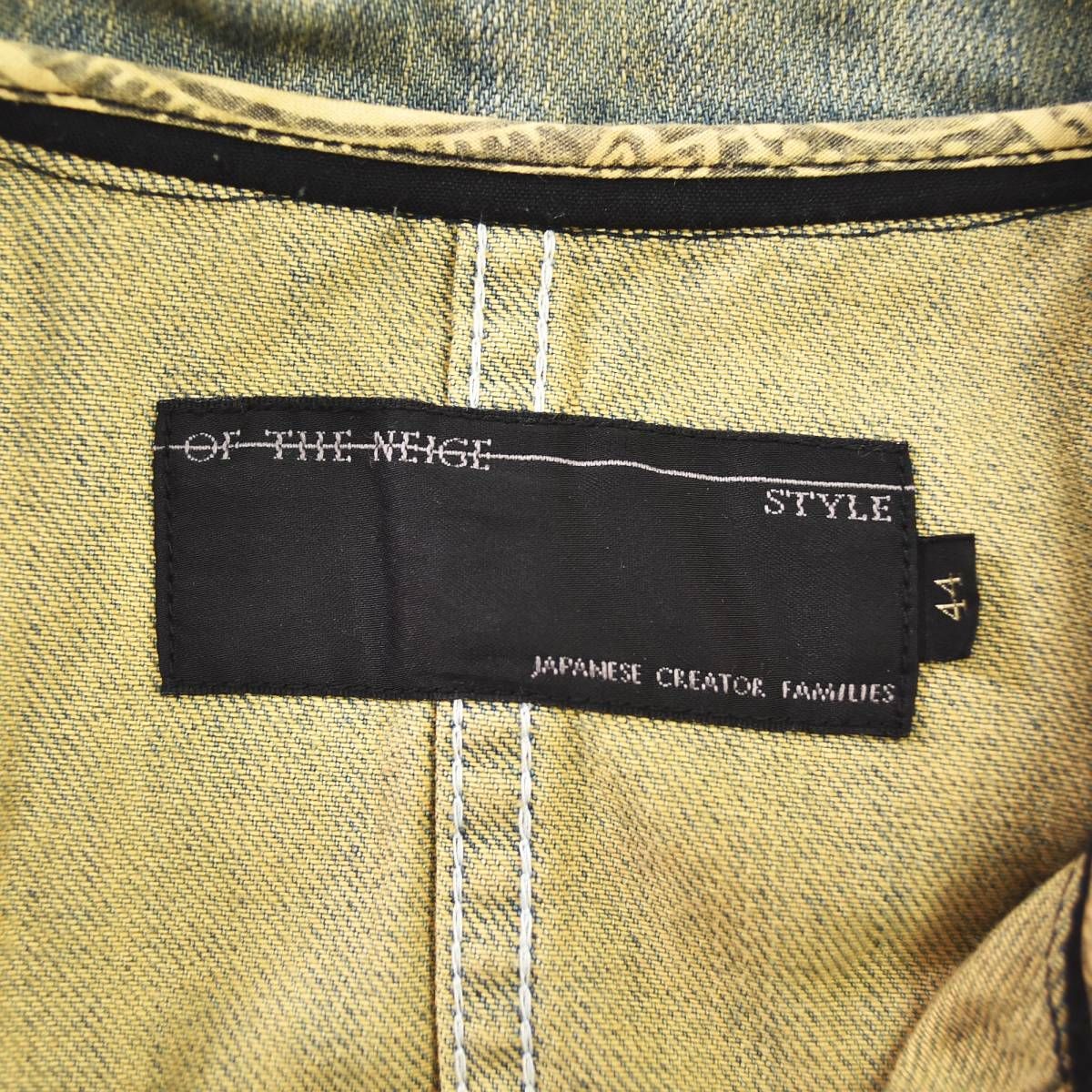 00s archive オブザネージュスタイル OF THE NEIGE STYLE 半袖
