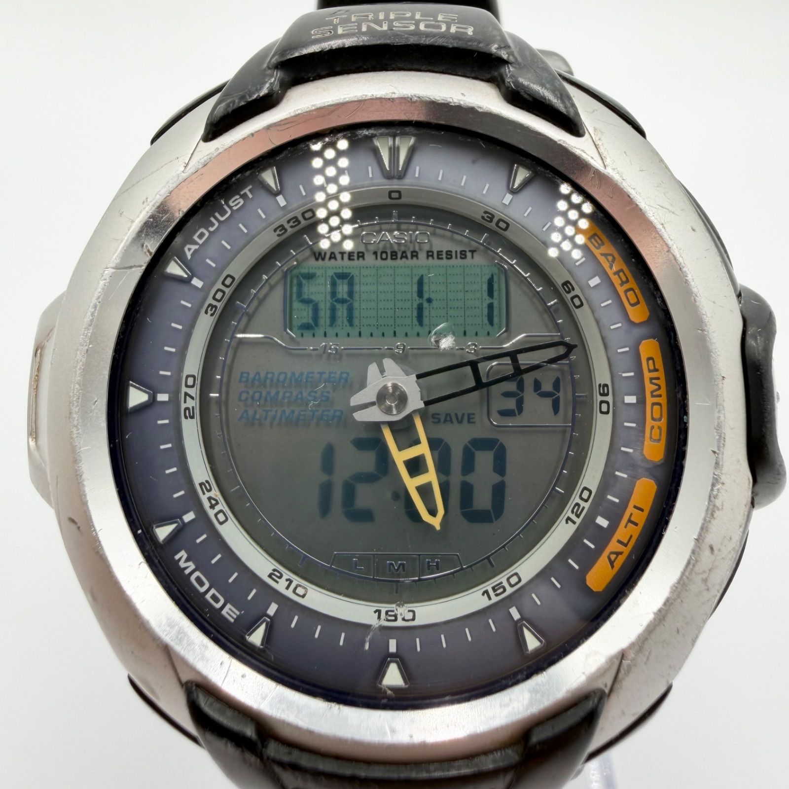 CASIO PRO TREK PRG-60 カシオ プロトレック タフソーラー - メルカリ