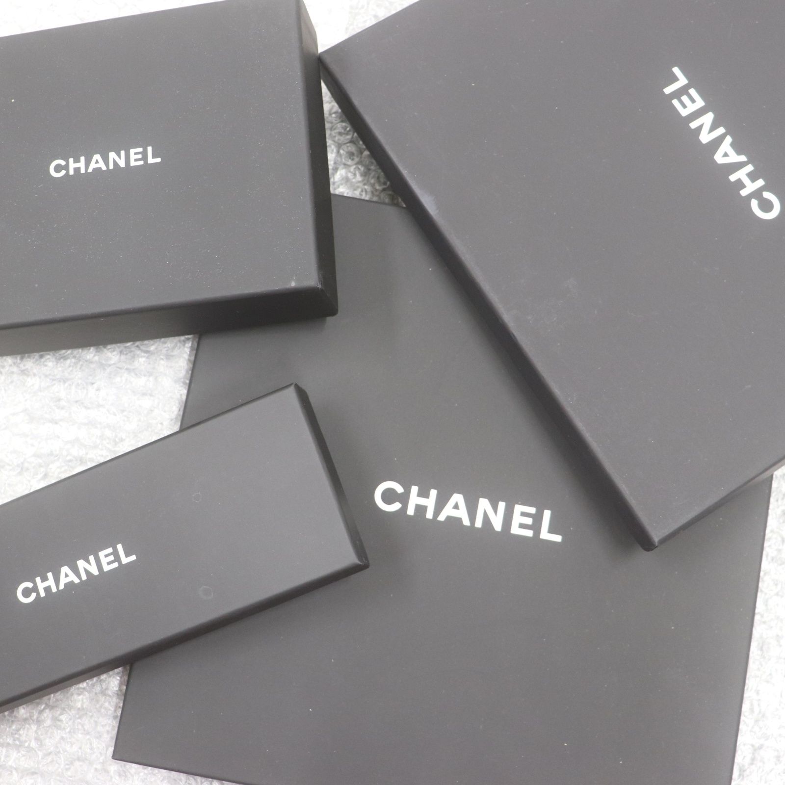 ITJ8DWPXZS4G CHANEL シャネル BOX 純正 紙袋 ブラック ホワイト 空き