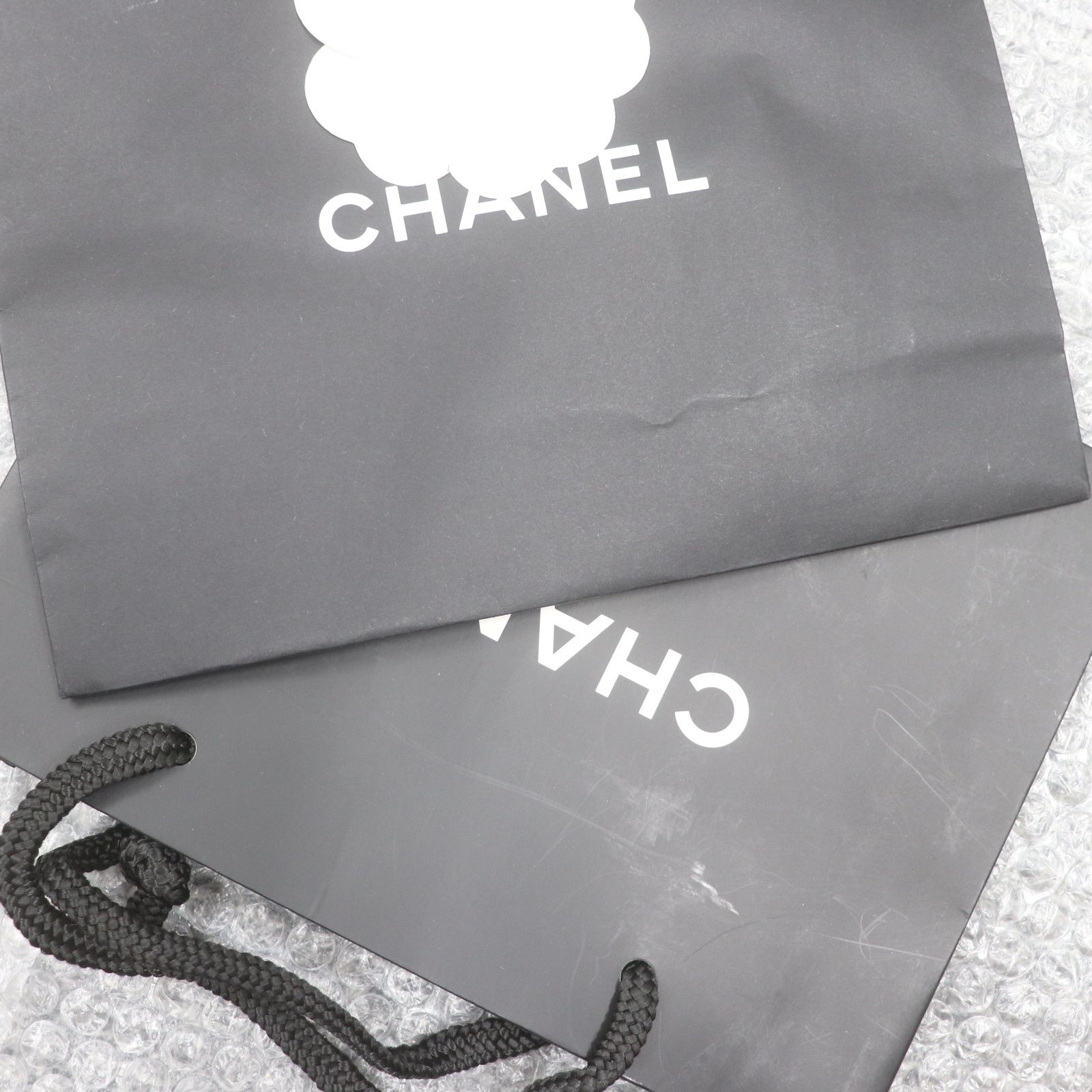 ITJ8DWPXZS4G CHANEL シャネル BOX 純正 紙袋 ブラック ホワイト 空き