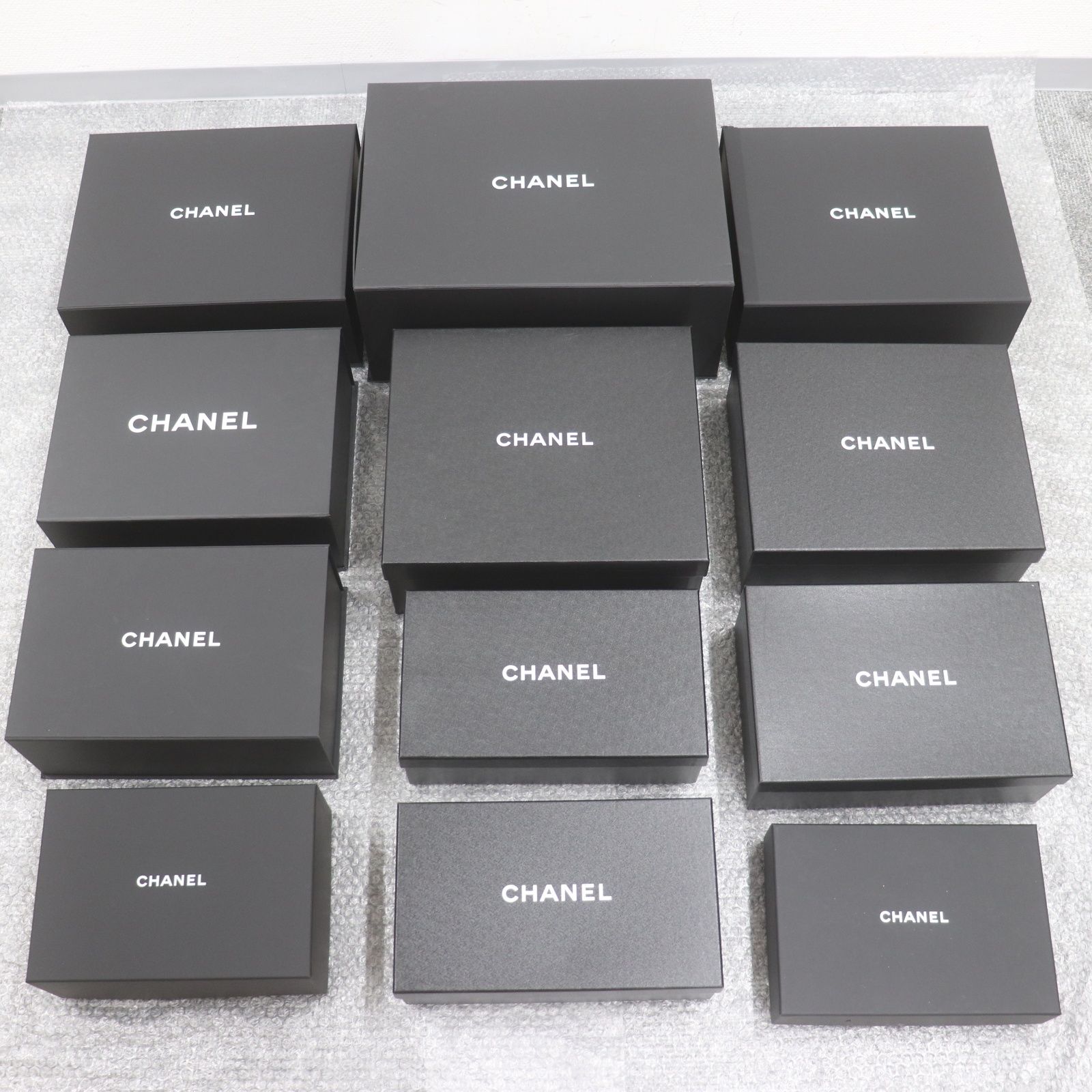 ITJ8DWPXZS4G CHANEL シャネル BOX 純正 紙袋 ブラック ホワイト 空き