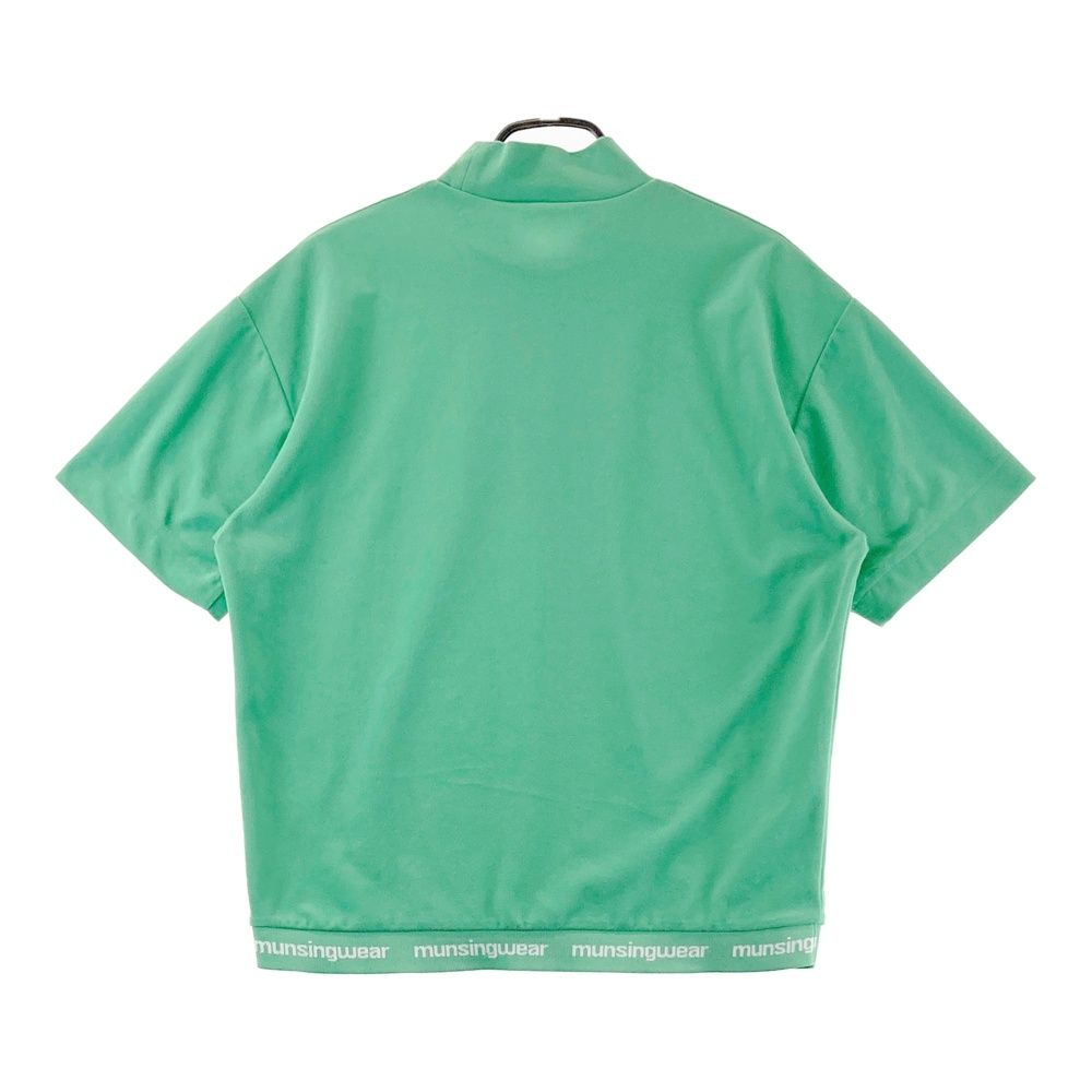サイズ：M MUNSING WEAR マンシングウェア ハイネック 半袖Tシャツ