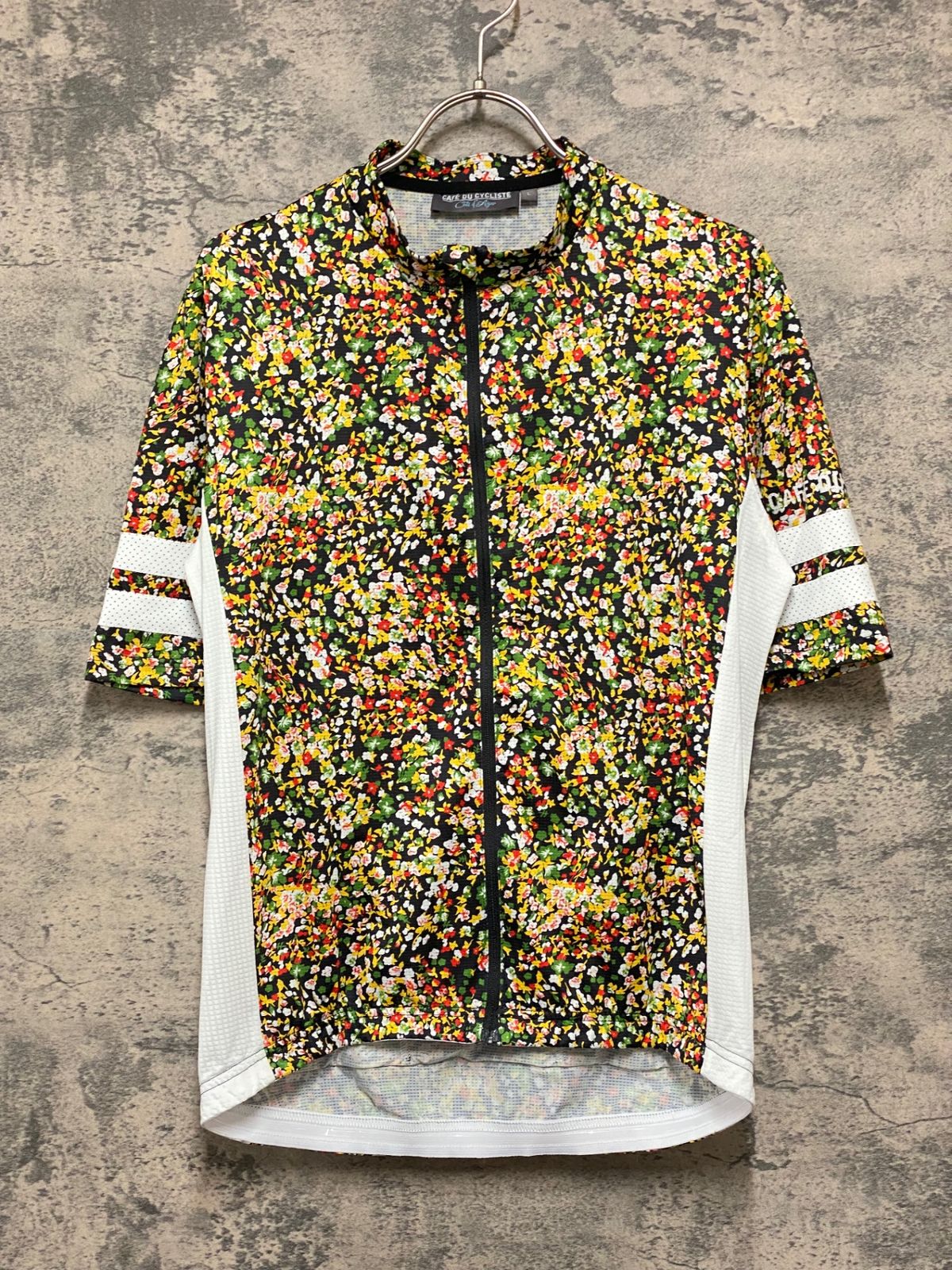 Cafe du cycliste 花柄サイクルジャージ サイズL KD067 カフェドシクリステ CAFE DU CYCLISTE FLORIANE 半袖 サイクル