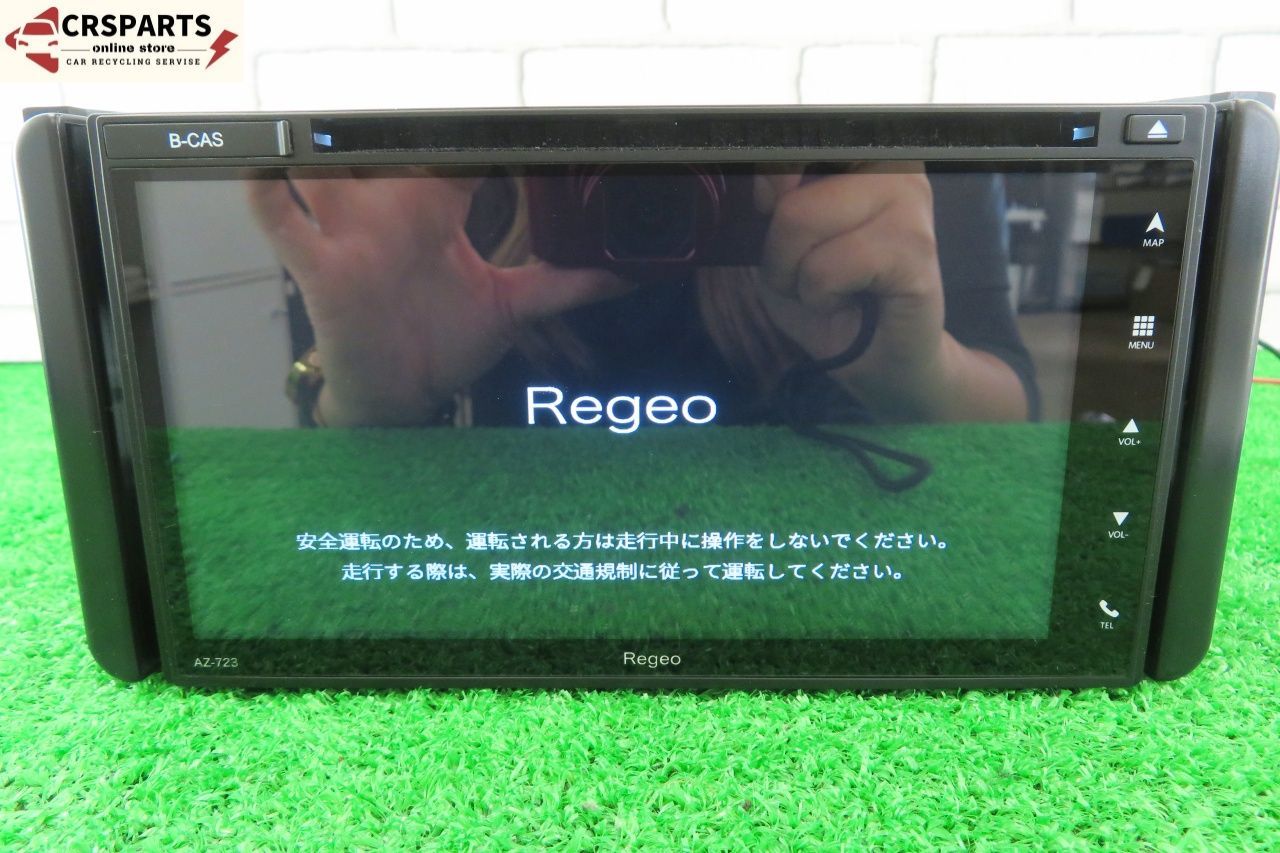 Regeo [AZ-723] 地図 2023年？ メモリー ナビ Bluetooth フルセグ ◇取