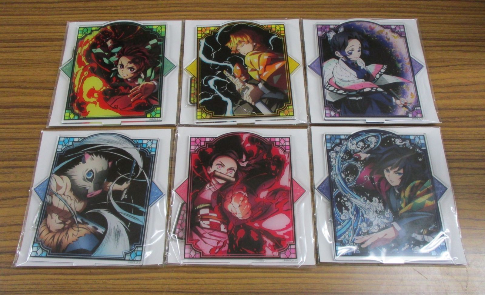 鬼滅の刃 全集中展 アクリルマスコット 6種 コンプリート 未開封品