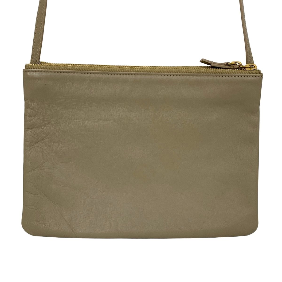 CELINE(セリーヌ) ショルダーバッグ トリオラージ グレーベージュ 