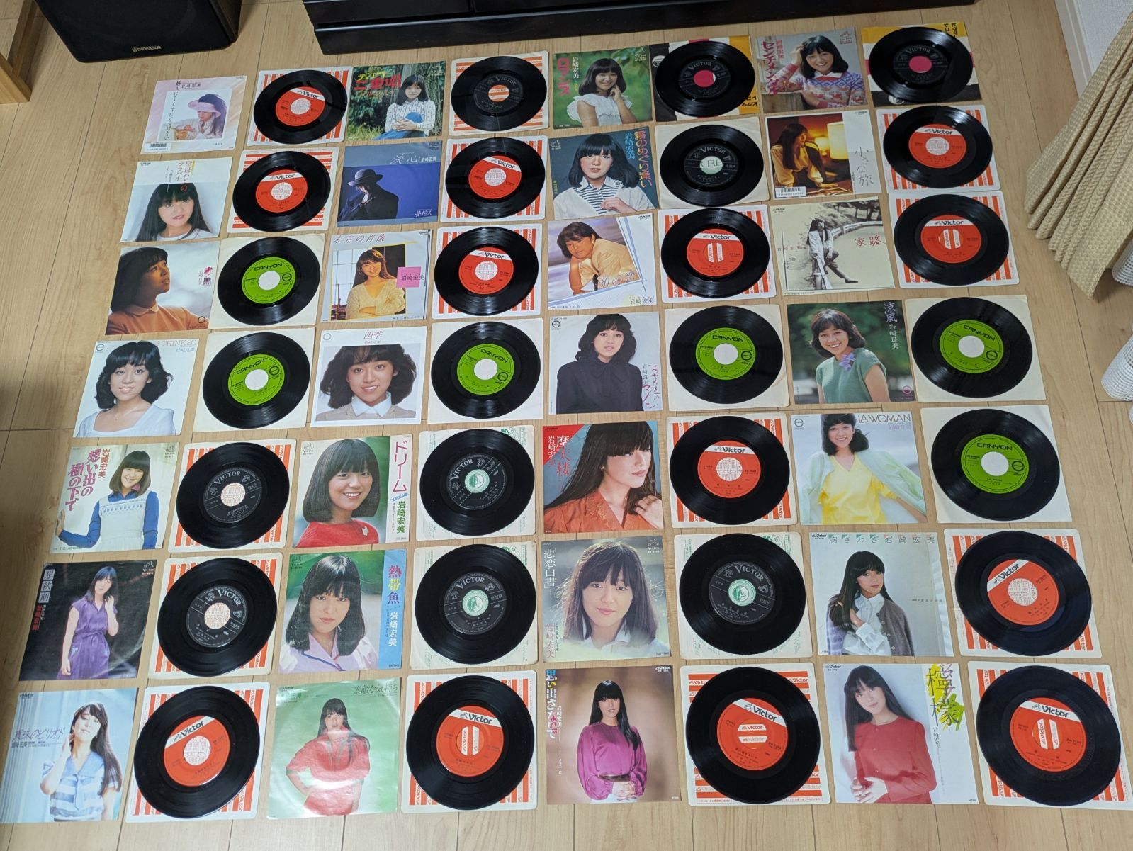 岩崎宏美　レコード　34組44枚セット　中古美品 EPレコード 岩崎宏美 / 聖母たちのララバイ : レコード買取・販売
