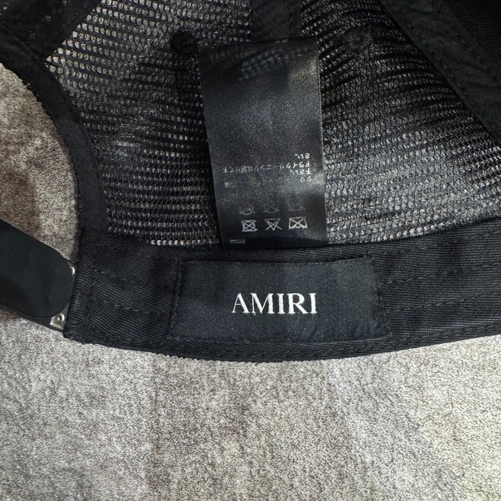 AMIRI 25AW BANDANA REPAIR TRUCKER HAT CAP ロゴ刺繍 バンダナ リペア 