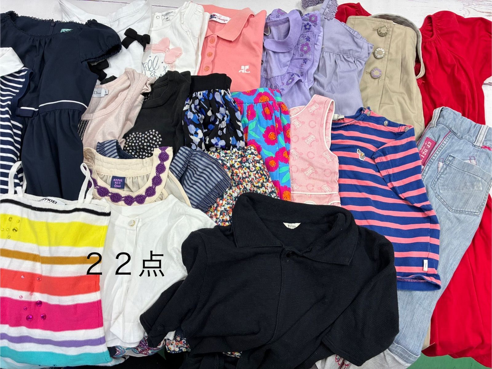 S746☆ 子供服 おまとめ22点 ブランド系 タグ付き入り
