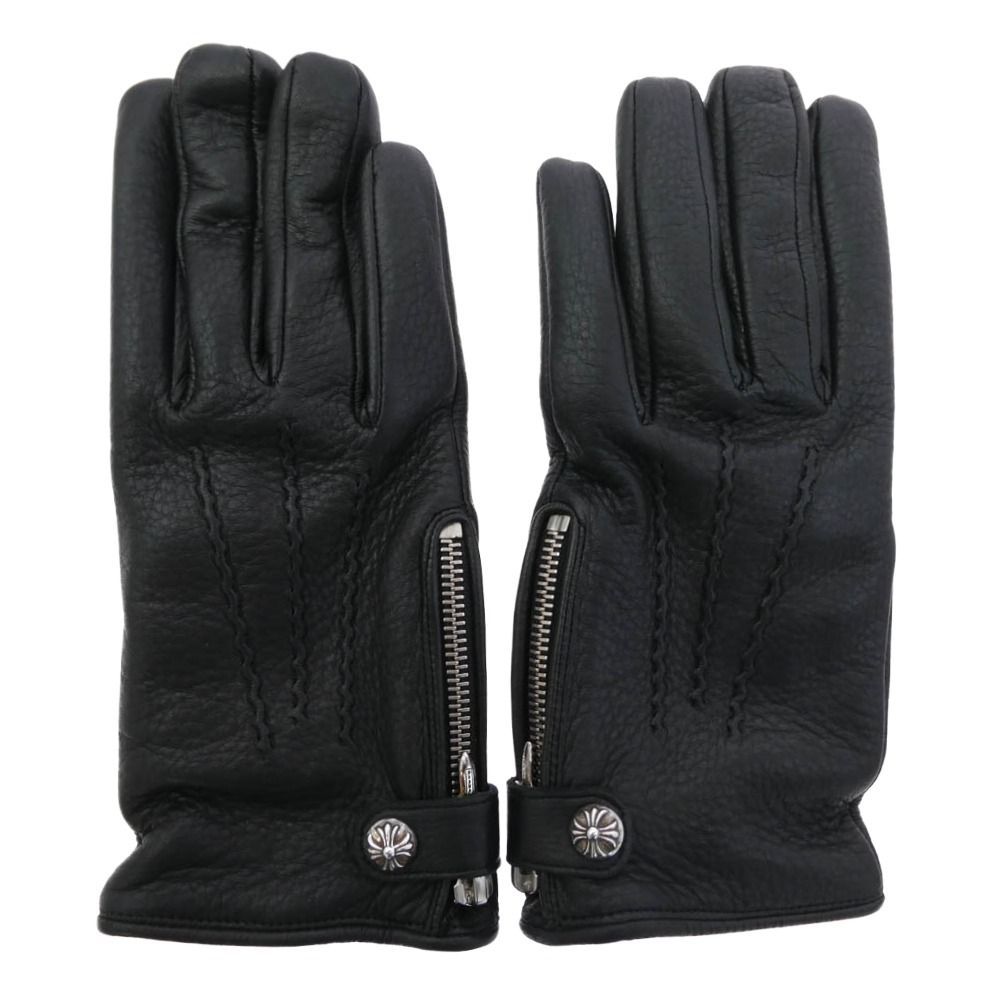 新品 CHROME HEARTS クロムハーツ グローブ ロゴ 手袋 ブラック 楽天市場】新品 即納 zq クロムハーツ 手袋 CHROME HEARTS グローブ