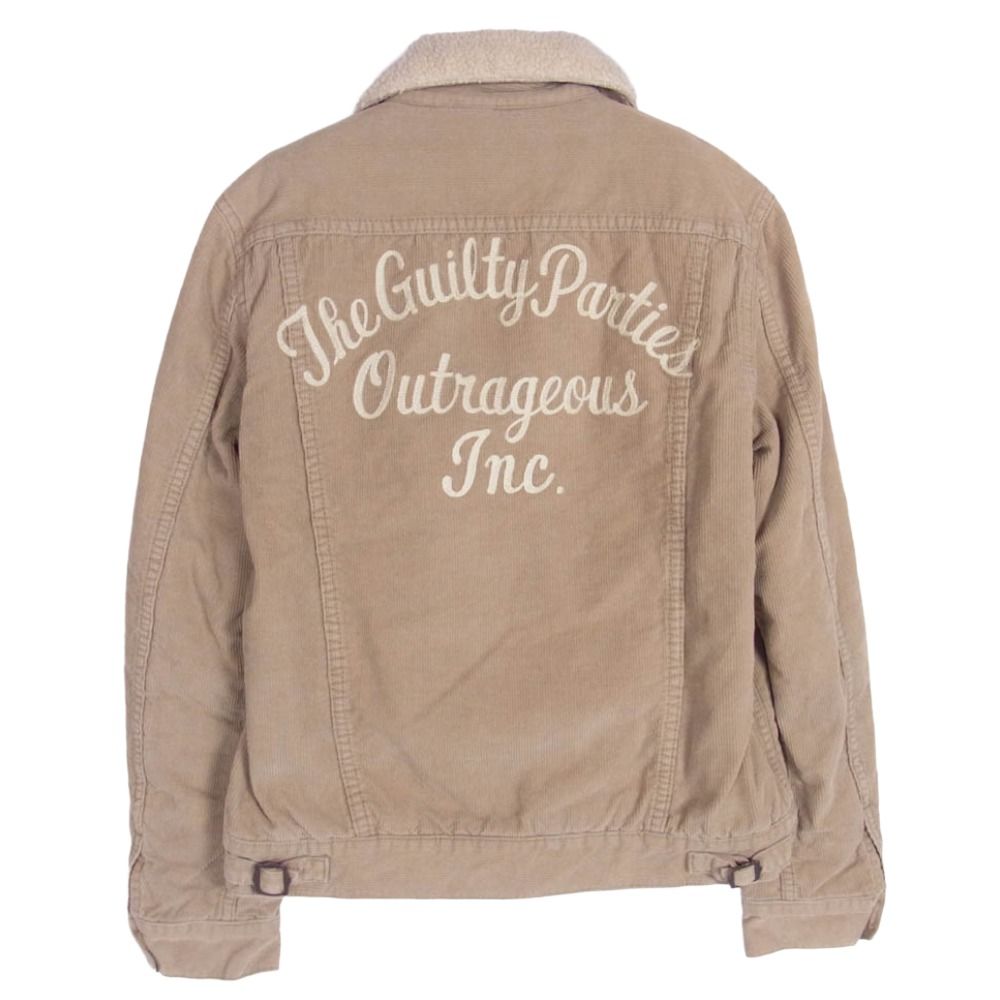 ワコマリア コーデュロイ 刺繍ジャケット WACKO MARIA (ワコマリア) CROCODILE CORDUROY COACH JACKET