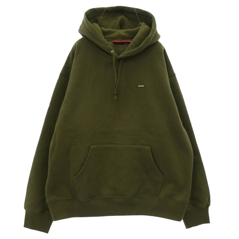 Supreme シュプリーム 25SS Small Box Hooded Sweatshirt スモール ボックス フーデッド スウェットシャツ フーディー パーカー オリーブ モスグリーン系 L【極上美品】【中古】 Supreme シュプリーム 25SS Small Box Hooded Sweatshirt スモール