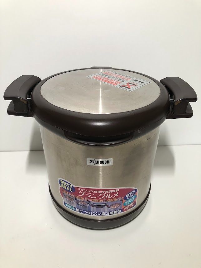 象印 グラングルメ 4.5L ステンレス 真空保温調理鍋 SNA-B45 - メルカリ