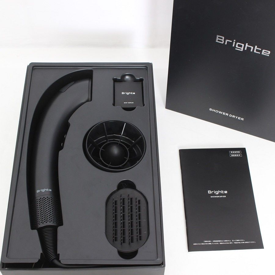 Brightte ブラック ヘアドライヤー買って下さい Amazon | 【公式限定