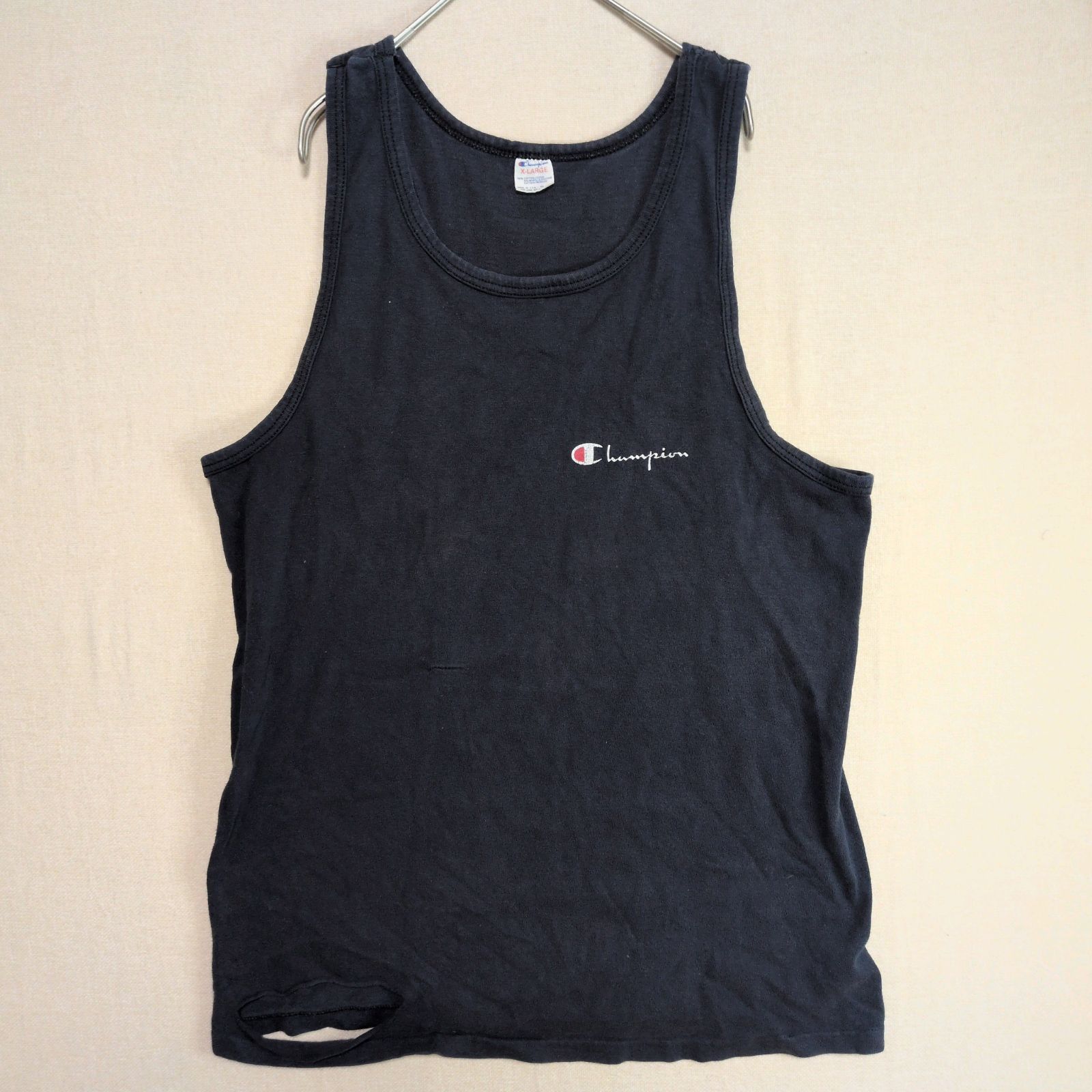 90年代 USA製 Champion チャンピオン タンクトップ メンズXL 古着 90s 