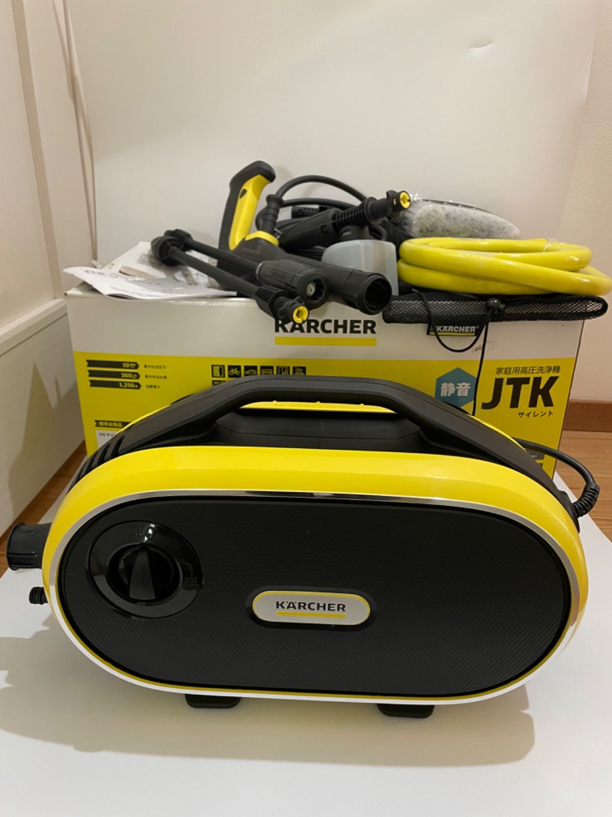 KARCHER 高圧洗浄機 JTK 未使用品 楽天市場】【KARCHER】【未使用品】ケルヒャー『家庭用高圧洗浄機 JTK