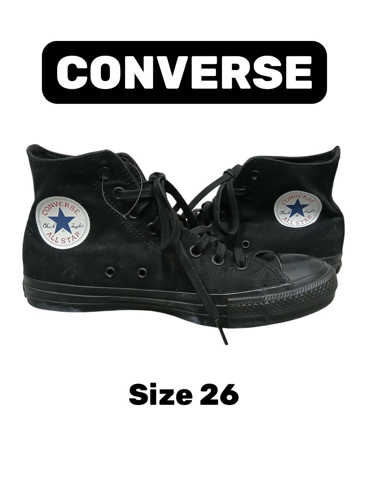 CONVERSE コンバース オールスター ハイカットスニーカー 26.0cm 