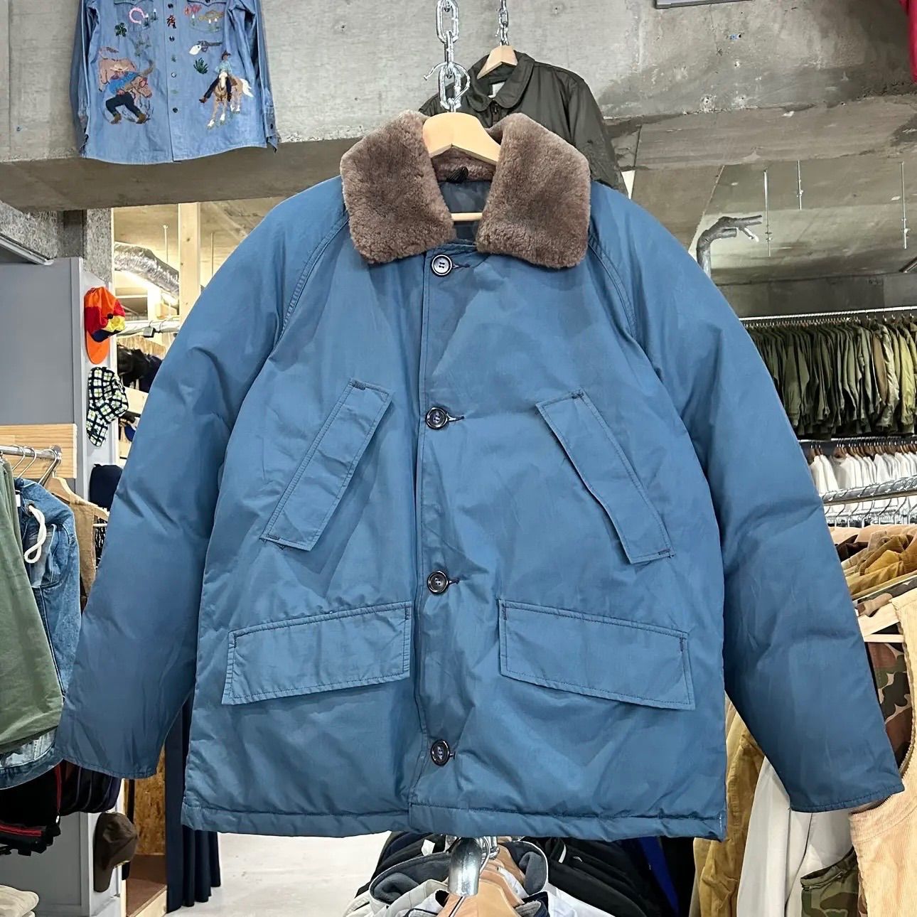 80s LLBean Goose Down Jacket エルエルビーン ダウンジャケット 
