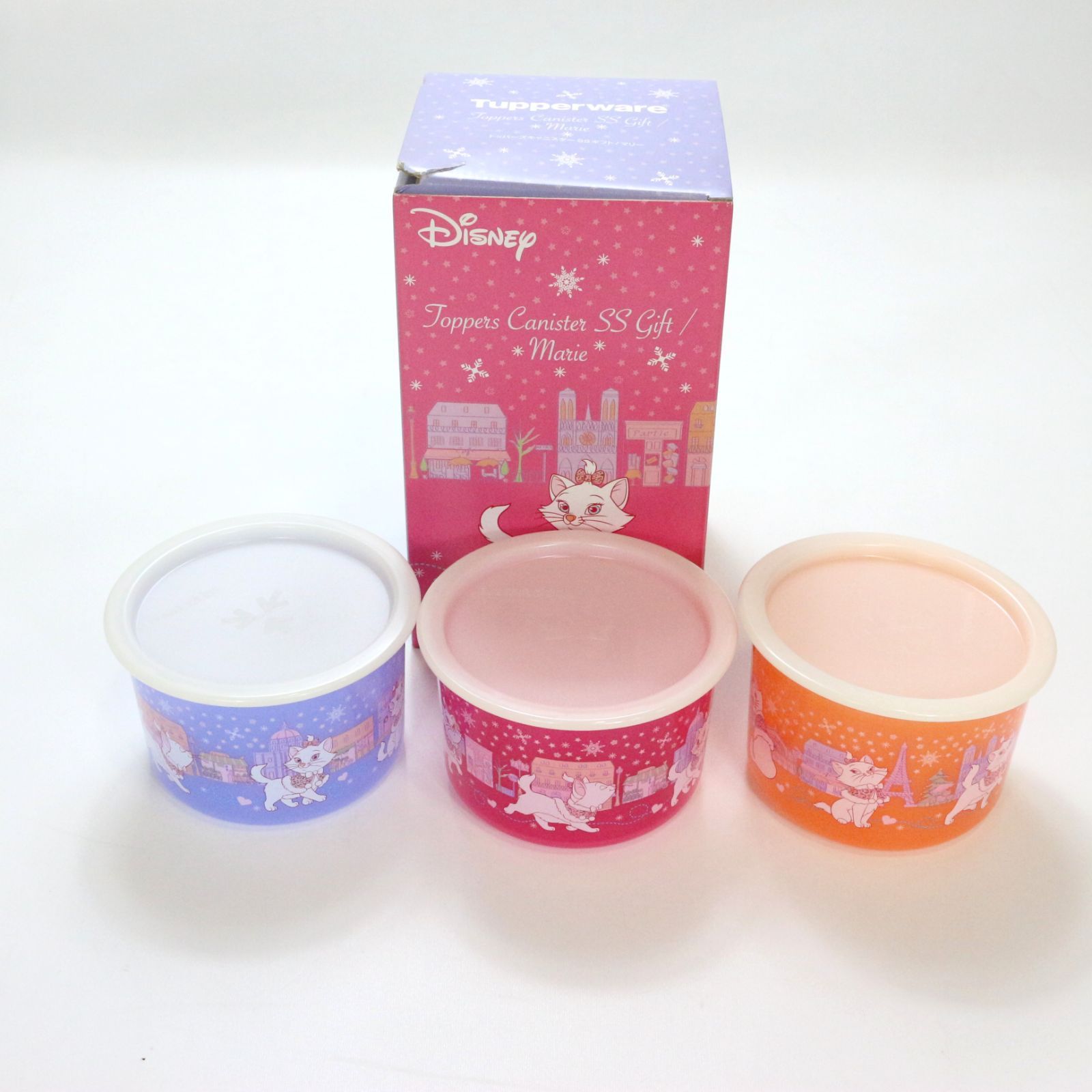 TM_287】Tupperware タッパーウェア Toppers Canister SS Gift/ Marie