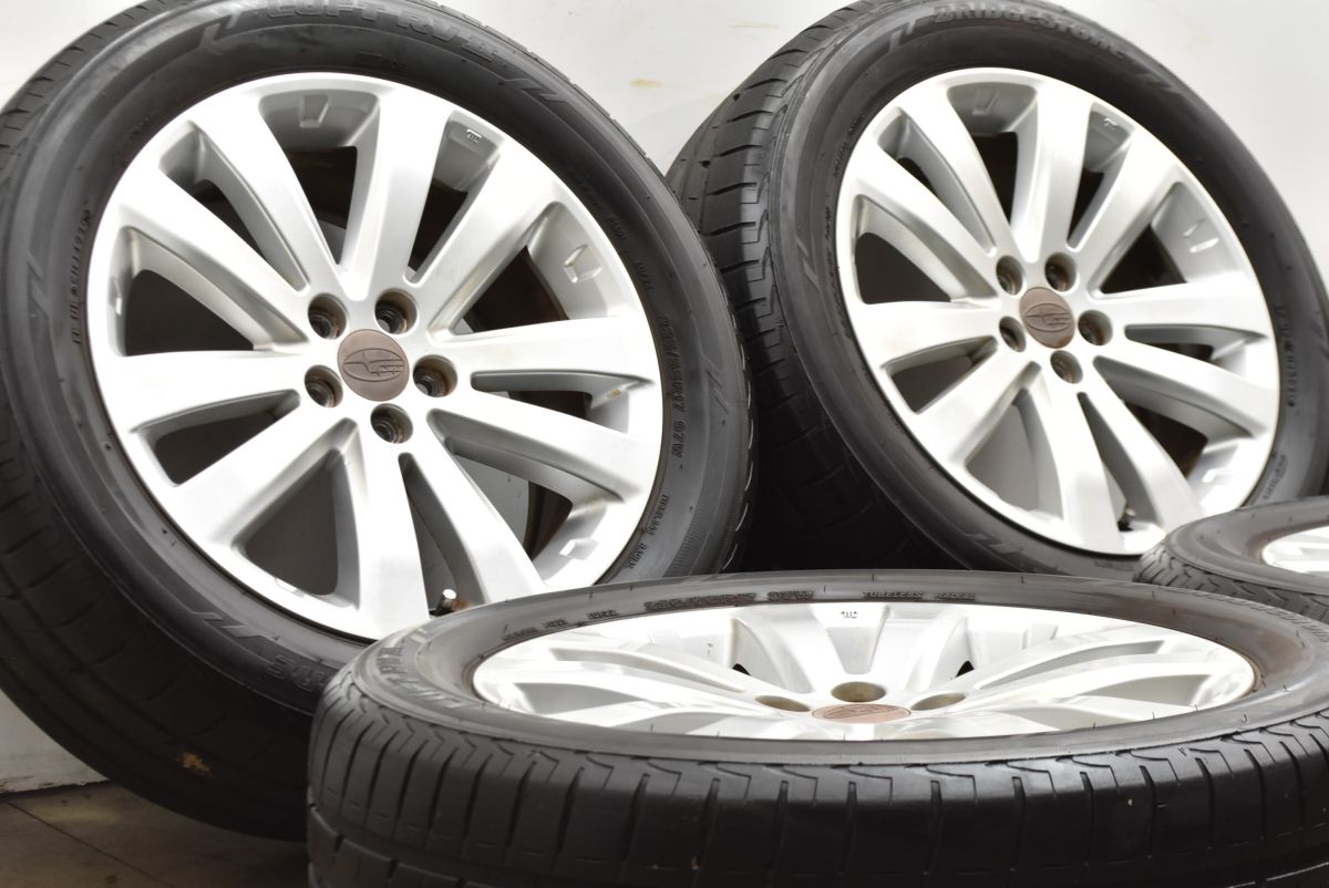 交換用に】スバル フォレスター 純正 17in 7J +48 PCD100 ブリヂストン