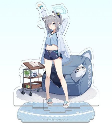 中国限定 ブルーアーカイブ 悠々とくつろぐ シロコグッズセット - メルカリ
