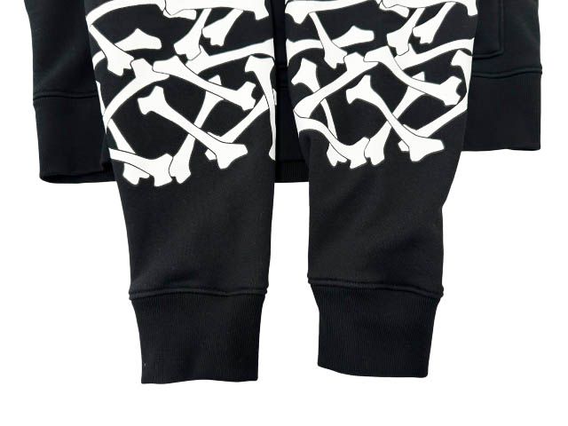アミリ AMIRI 24AW BONES STACKED HOODIE ボーンズ スタックド 