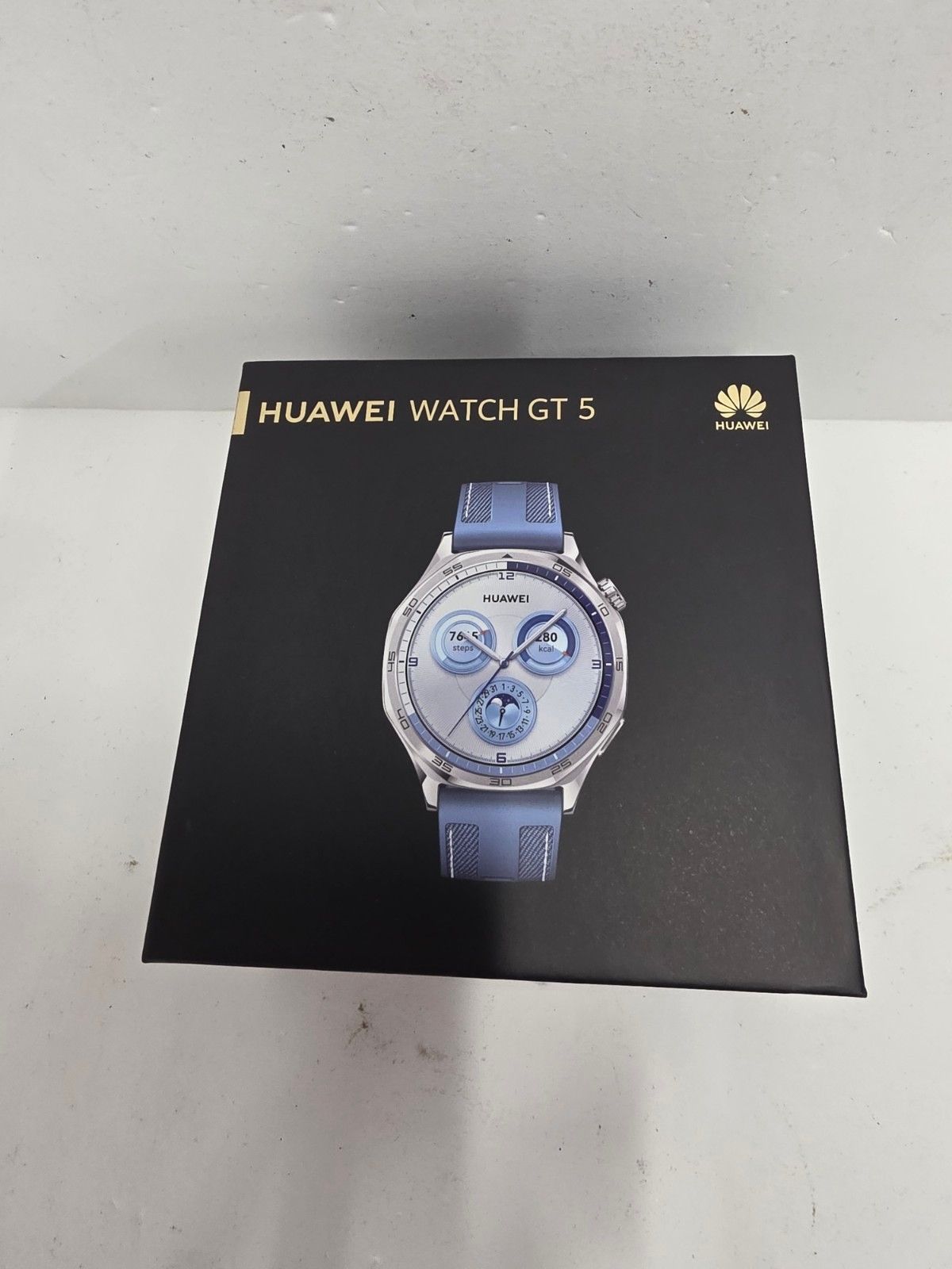CU03 ファーウェイ(HUAWEI) WATCH GT 5 ブルー スマートウォッチ 1.43 