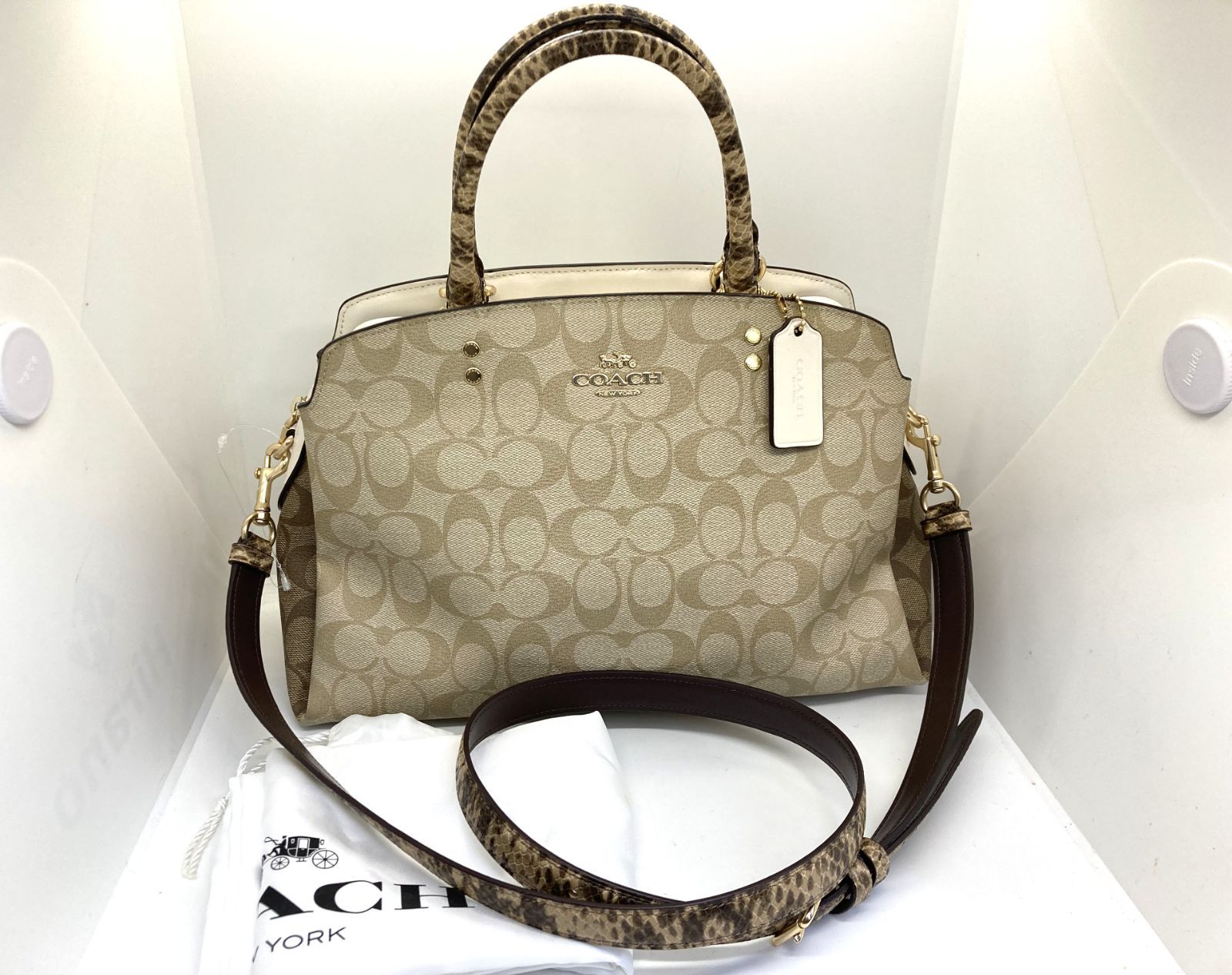 COACH コーチ シグネチャー ハンドバッグ M1382-F23297 中古 楽天市場】f23297 コーチの通販