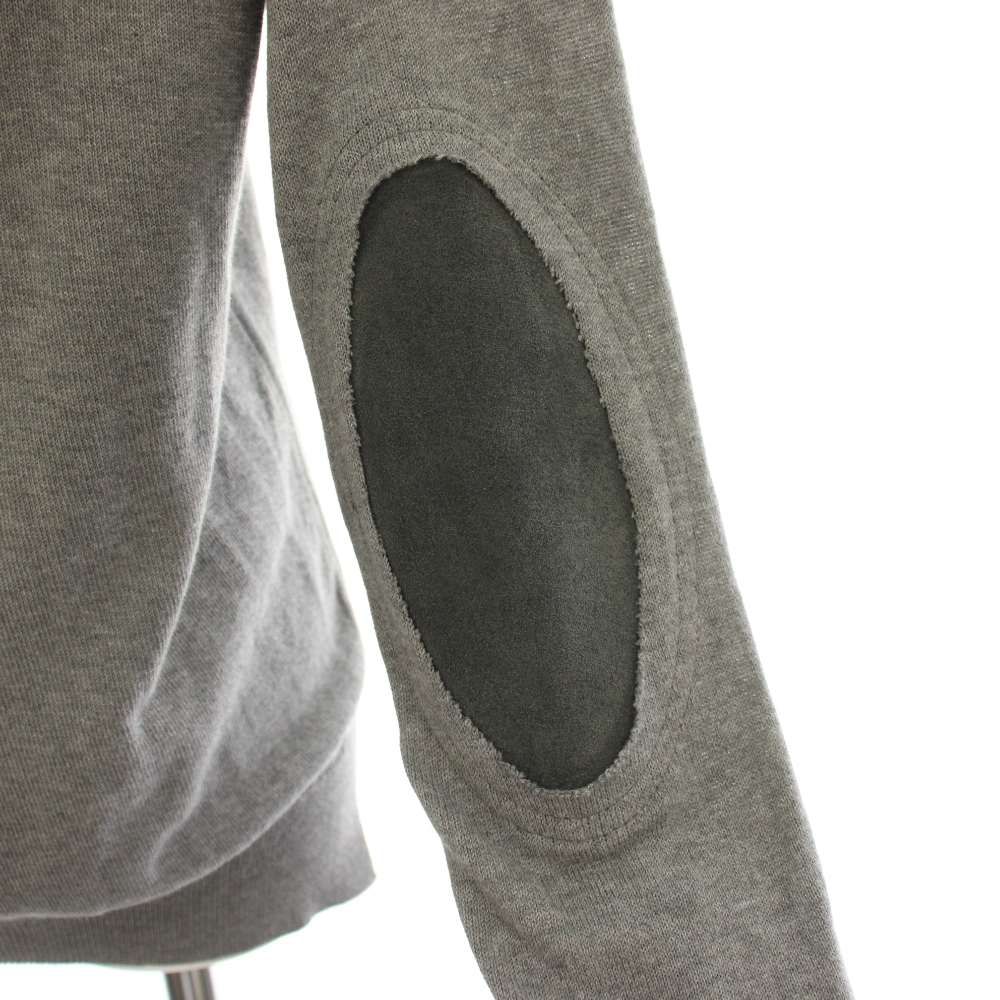 【美品✨】メゾンマルジェラ 4 エルボーパッチ 長袖 Vネック カーディガン M メゾンマルジェラ 4 Maison Margiela 4 マルタンマルジェラ ニット