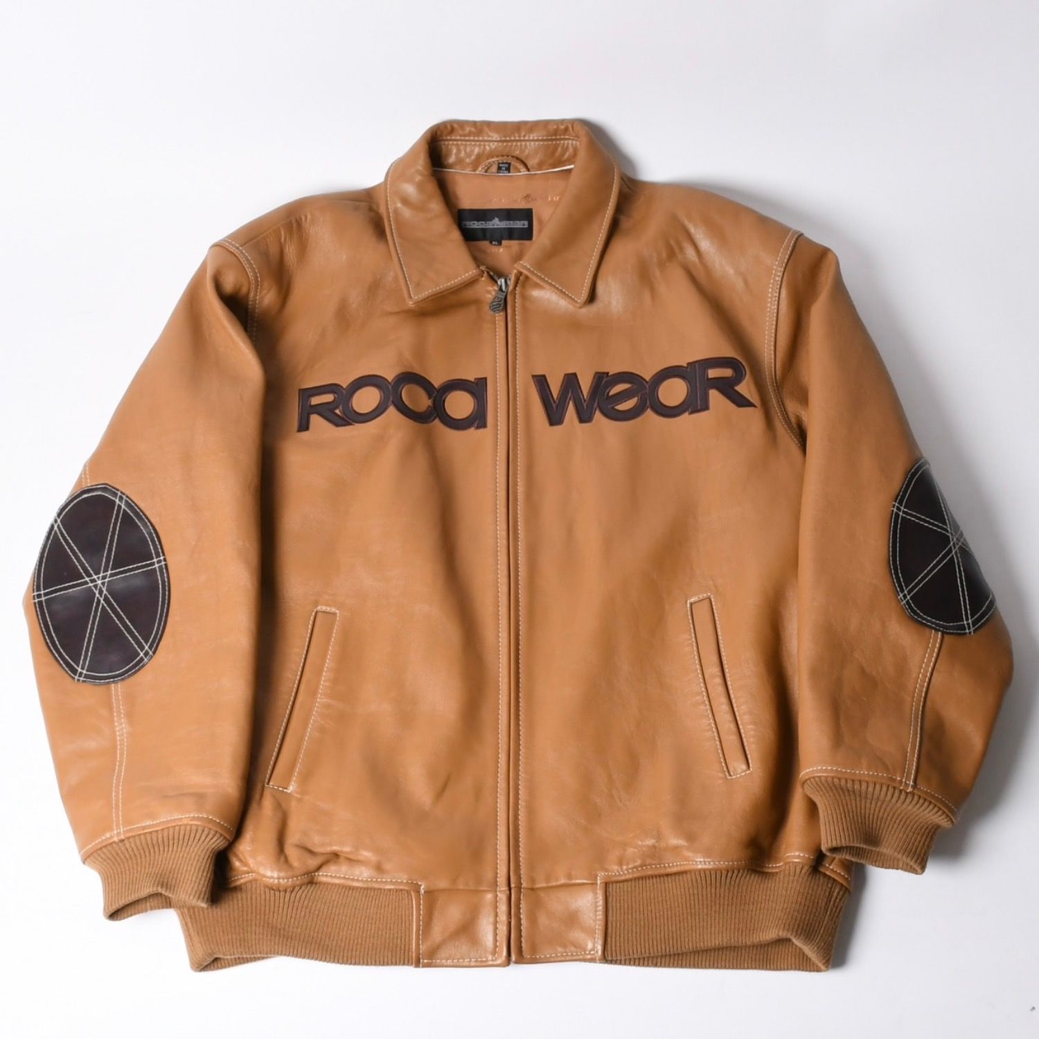 RocaweaR ロカウェア レザージャケット Over size leather blouson 