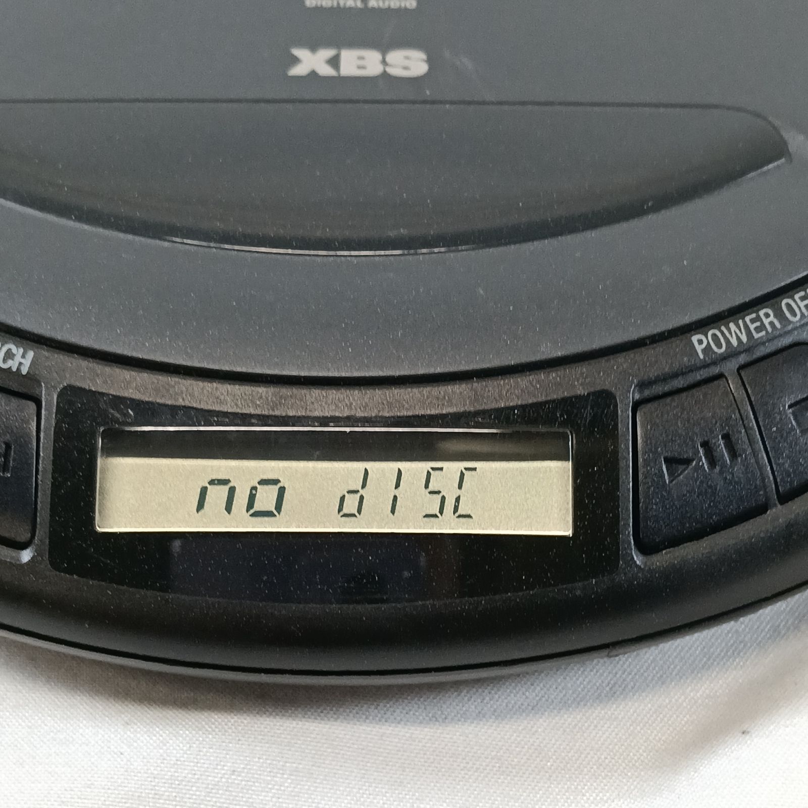 動作品 パナソニック ポータブルCDプレーヤー SL-S118 MASH XBS 本体