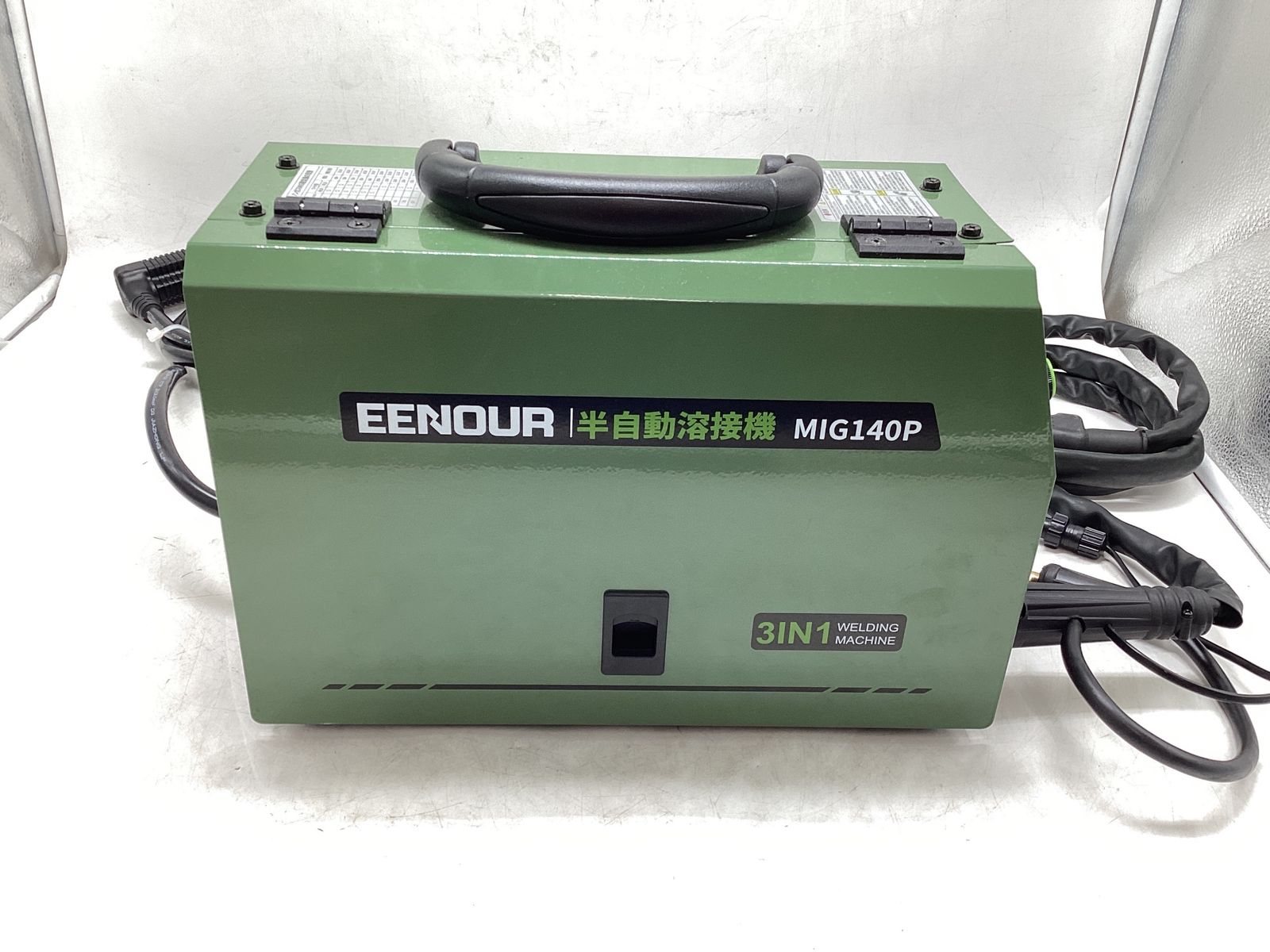 未使用に近い】EENOUR MIG140P ☆ 半自動溶接機 [IT_N069J][豊田][M04 