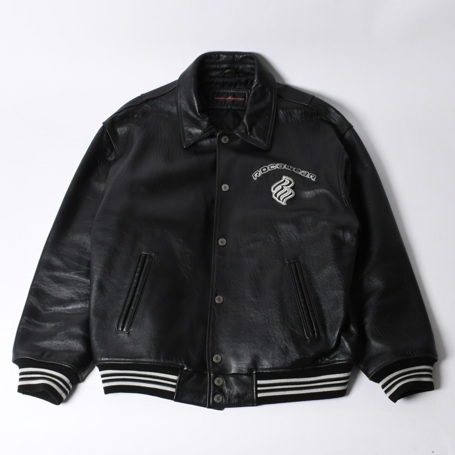 RocaweaR ロカウェア レザージャケット Jay-Z ブラック レザー 