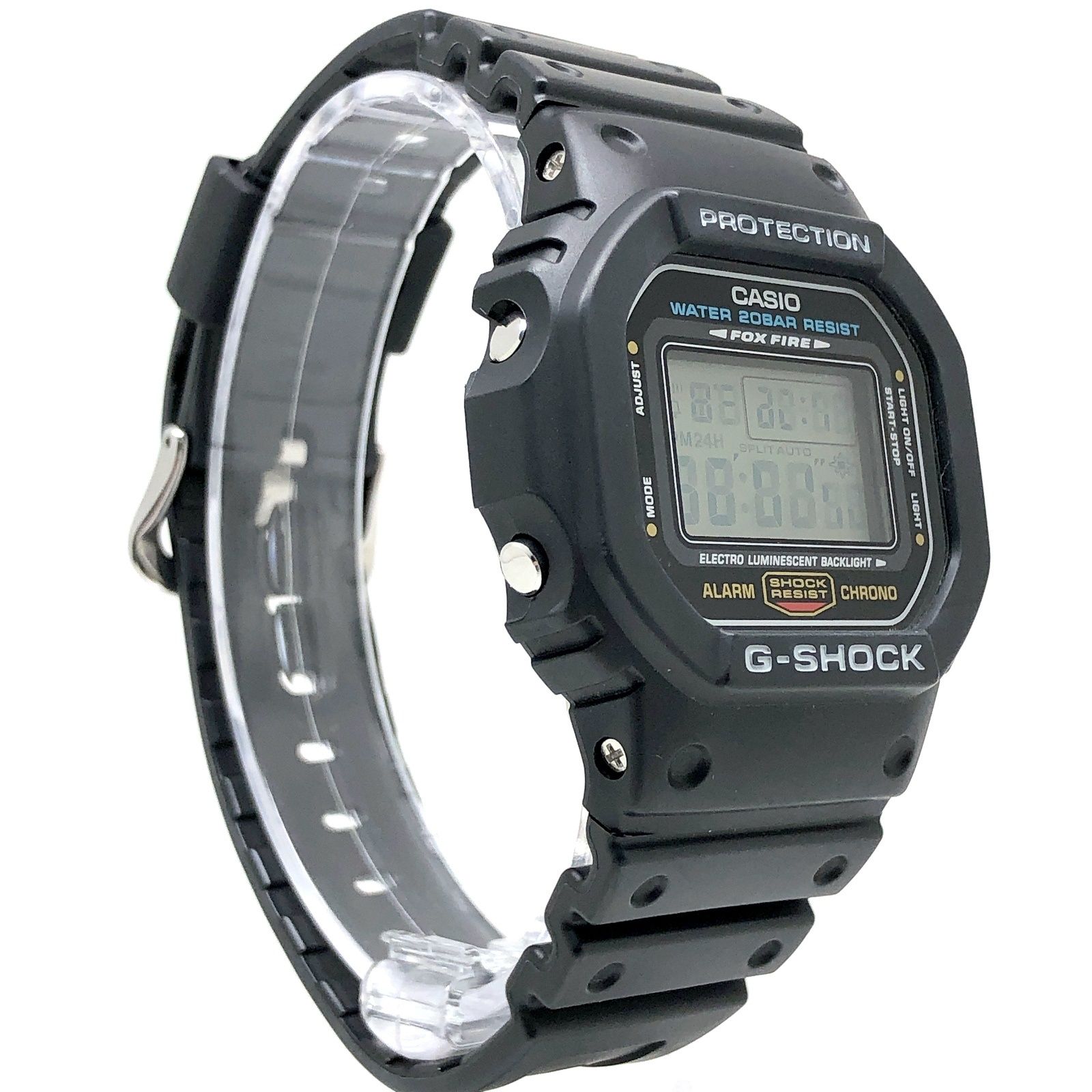 G-SHOCK ジーショック DW-5600E-1 M3229 国内版 FOXFIRE ELバック