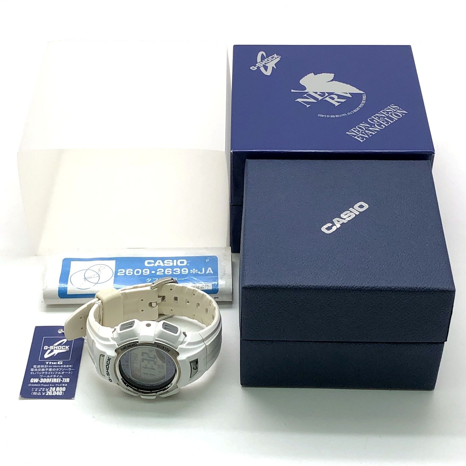 G-SHOCK ジーショック GW-300FJREI-7 新世紀エヴァンゲリオン 綾波レイ