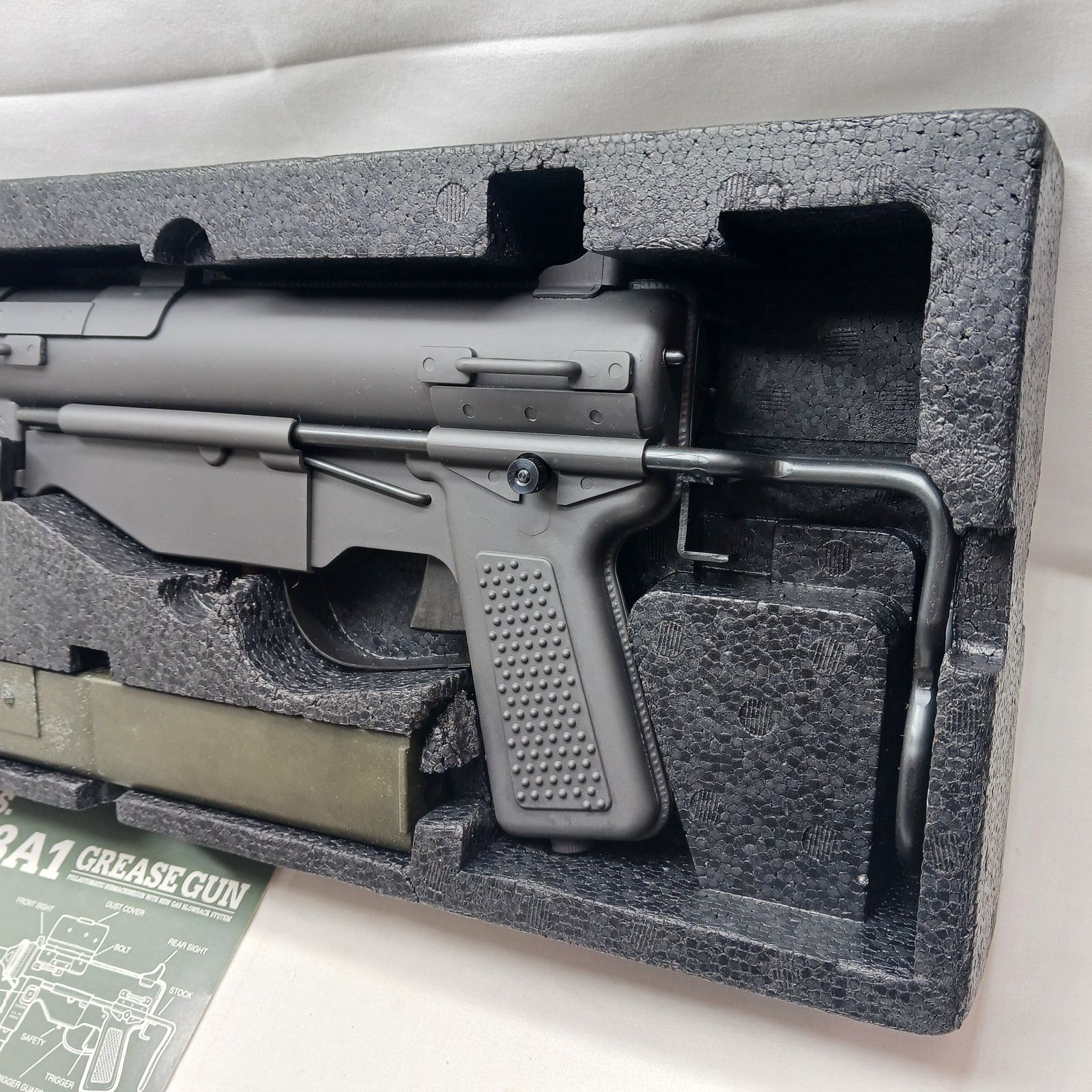 未使用保管品】ハドソン産業 U.S. M3A1 グリースガン ガスブローバック