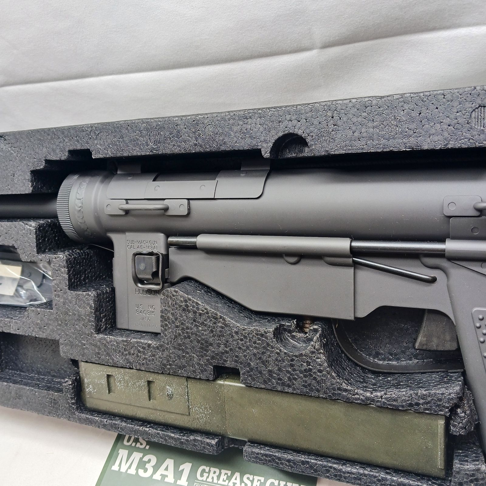 ハドソン　HUDSON グリースガン M3A1 ガスガン　トイガン　エアー Gas Blowback] Introducing the Lost Legendary Gun: Hudson M3A1