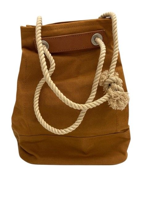 一澤信三郎帆布/巾着/ショルダーバッグ/キャメル/レディース/FD0187 一澤信三郎帆布/巾着/ショルダーバッグ/キャメル/レディース/FD0187