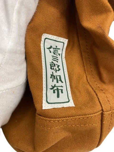 一澤信三郎帆布/巾着/ショルダーバッグ/キャメル/レディース/FD0187 一澤信三郎帆布/巾着/ショルダーバッグ/キャメル/レディース/FD0187