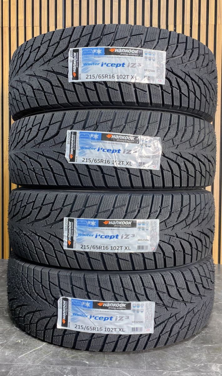 215/65R16 102T XL Hankook winter icept iz3 w636 新品 スタッドレス