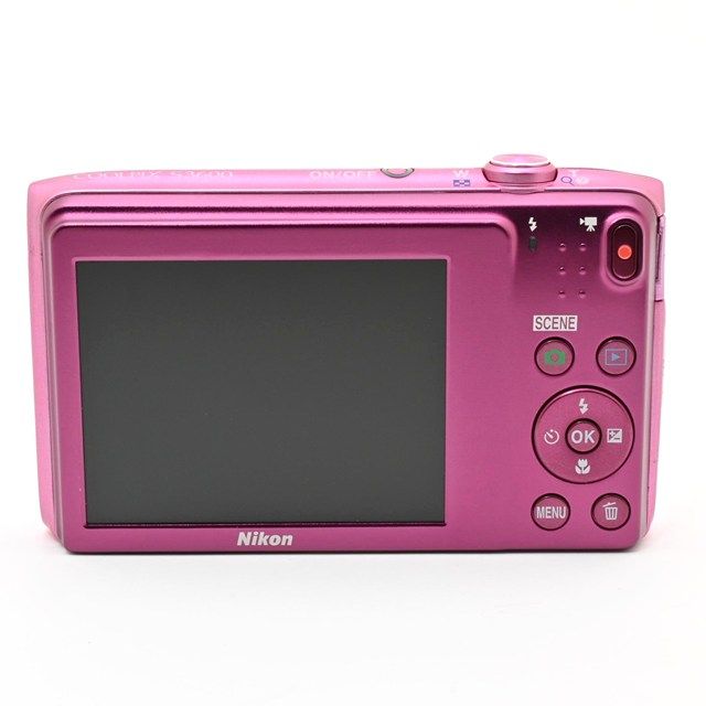 美品＞ Nikon COOLPIX S3600 アザレアピンク｜デジタルカメラ｜2005万