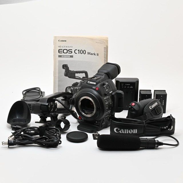 良品＞ Canon EOS C100 Mark II ボディ｜EFマウント｜デジタルシネマ