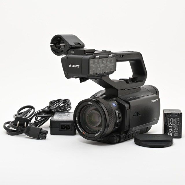 SONY HXR-NX80 4Kビデオカメラ/未使用品•新品 美品＞ SONY HXR-NX80 NXCAM 業務用ビデオカメラ｜4K対応｜通電時間