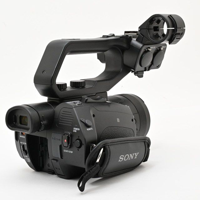 SONY HXR-NX80 4Kビデオカメラ/未使用品•新品 美品＞ SONY HXR-NX80 NXCAM 業務用ビデオカメラ｜4K対応｜通電時間