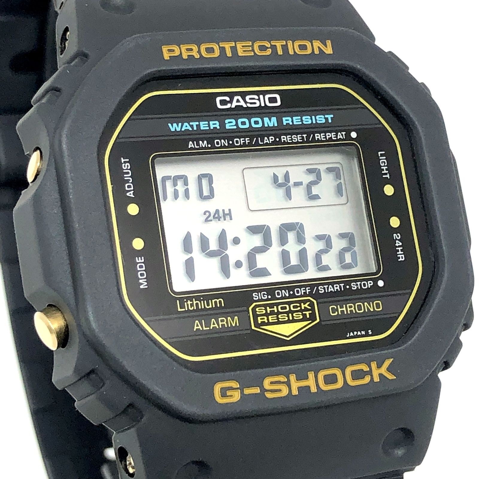 G-SHOCK ジーショック DW-5200C-9 M240 英雄モデル ゴールド 鏡面