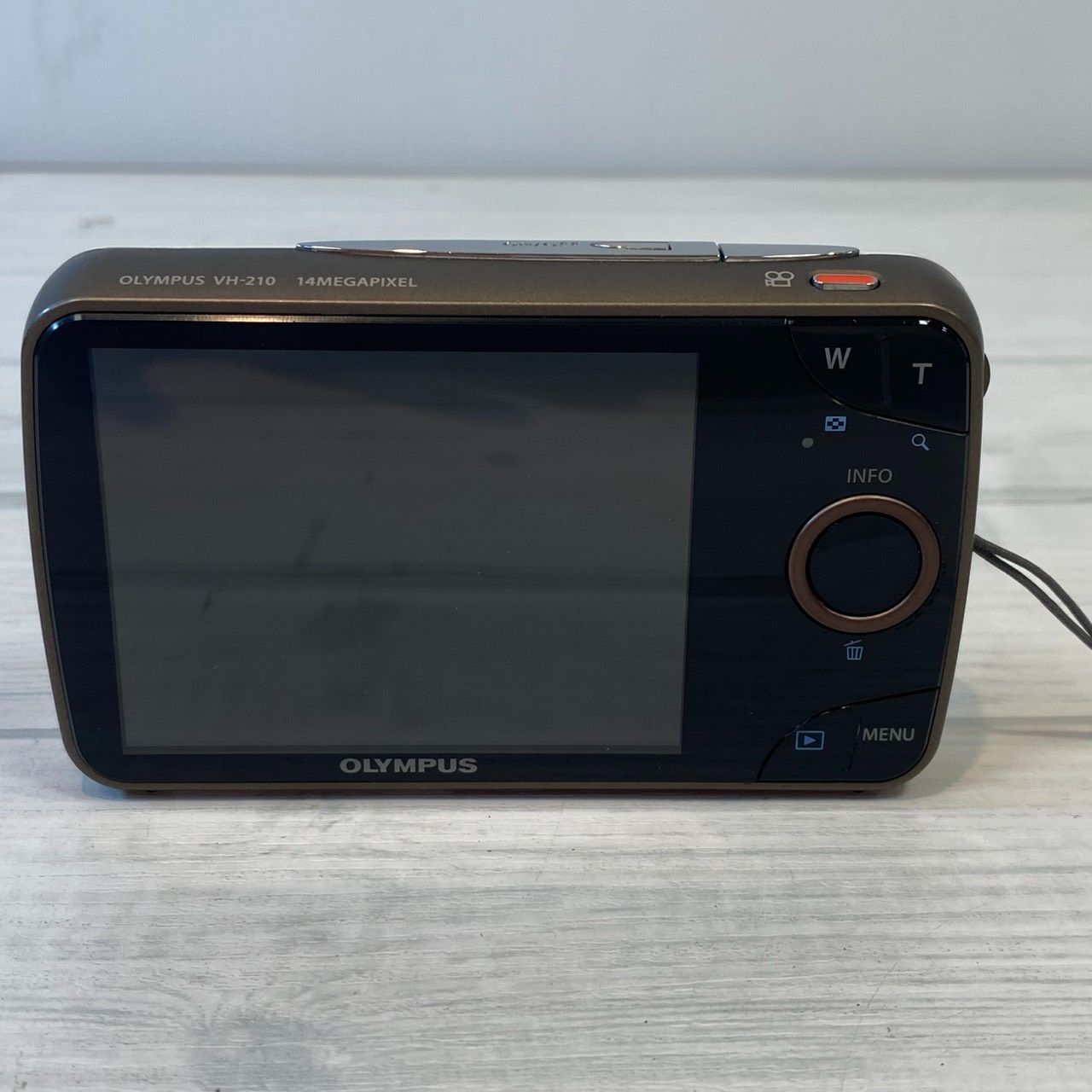 塩】OLYMPUS オリンパス デジタルカメラ VH-210 ホワイト 動作確認済み